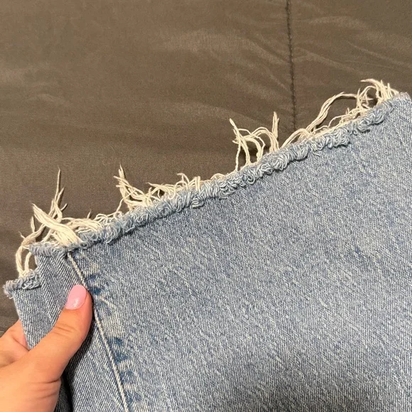 Like New Madewell Curvy Perfect Vintage Wide Leg Crop Jean - Picture 2 of 5